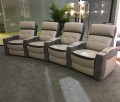 Диван Убриато (Реклайнеры, Кожа, Домашний кинотеатр) магазин Москва
